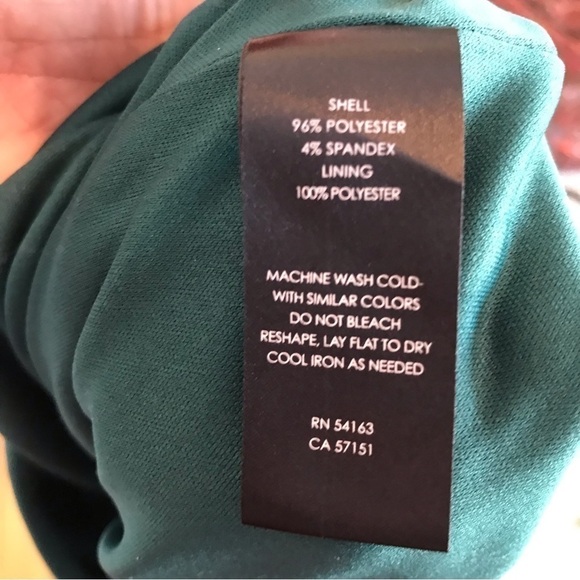 JH plaid dress, women’s size large.  Green plaid/ tartan. - Picture 8 of 8